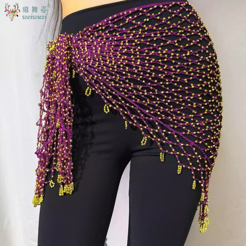 Fishing Belt - New Belly Dance Hip Scarf Sequin