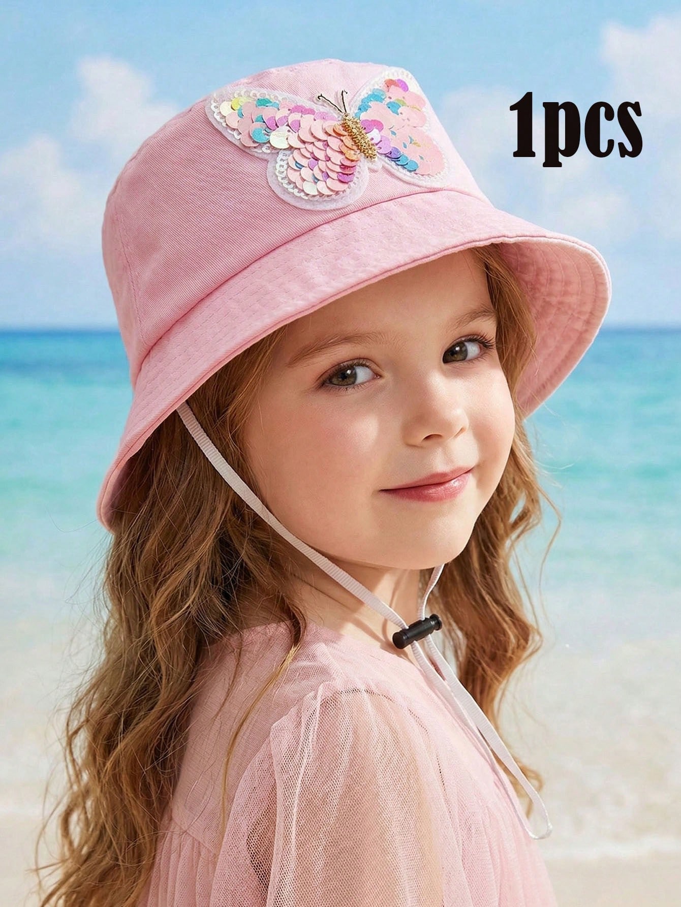 1pcs 3-8Y Girls Sequined Butte - Fishing Hat recensie en prijs