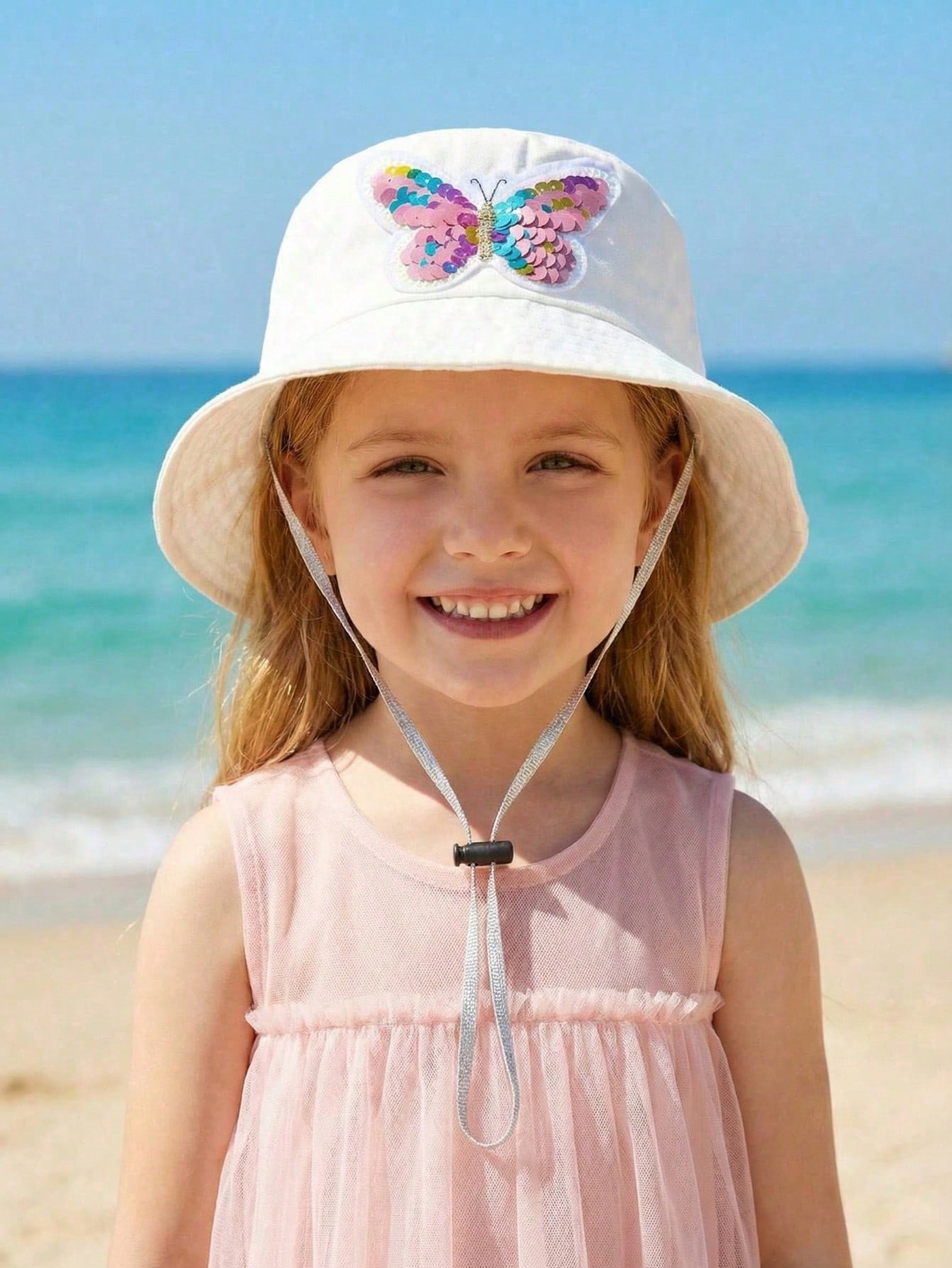1pcs 3-8Y Girls Sequined Butte - Fishing Hat recensie en prijs