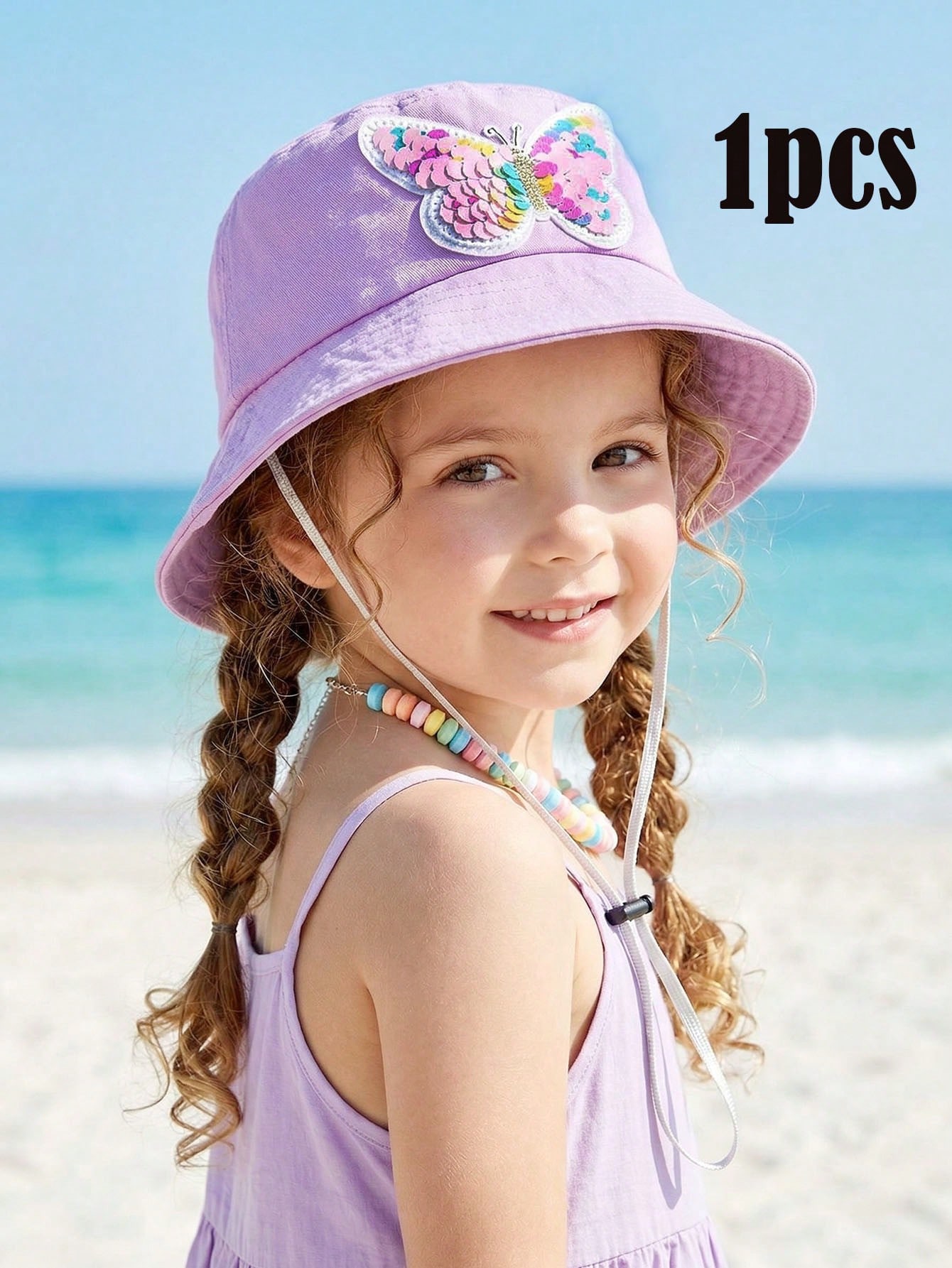 1pcs 3-8Y Girls Sequined Butte - Fishing Hat recensie en prijs