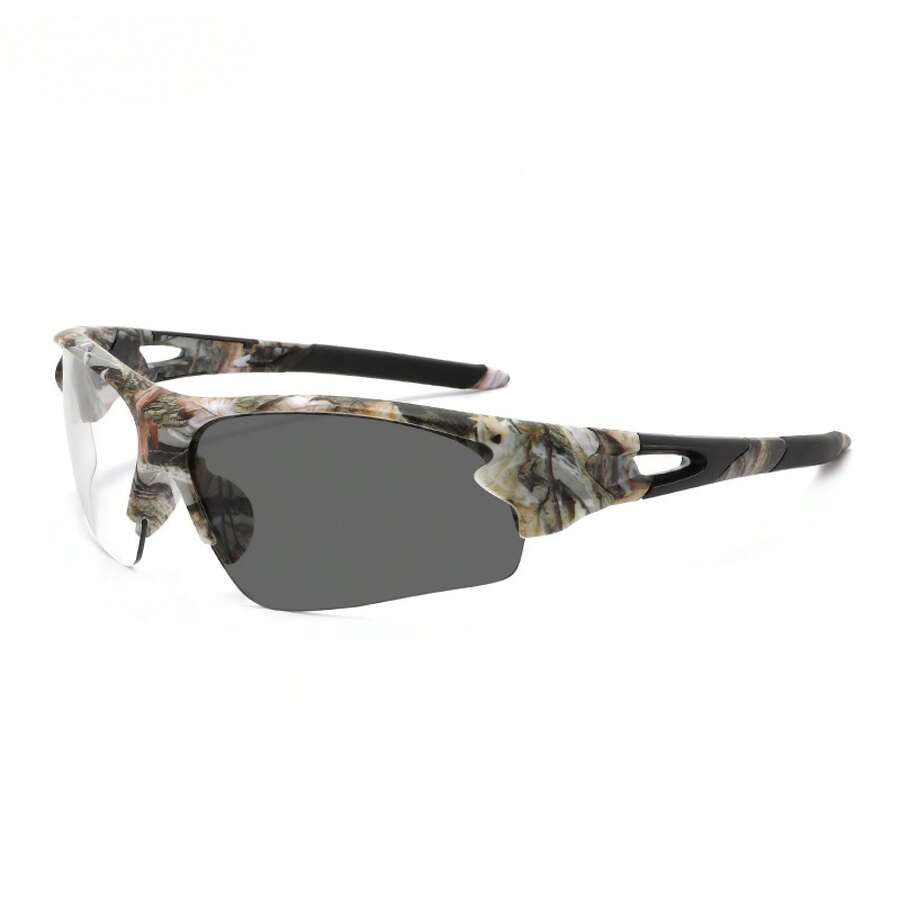 Semi-Rimless Camouflage Sport  - Fishing Sunglasses Polarized recensie en prijs