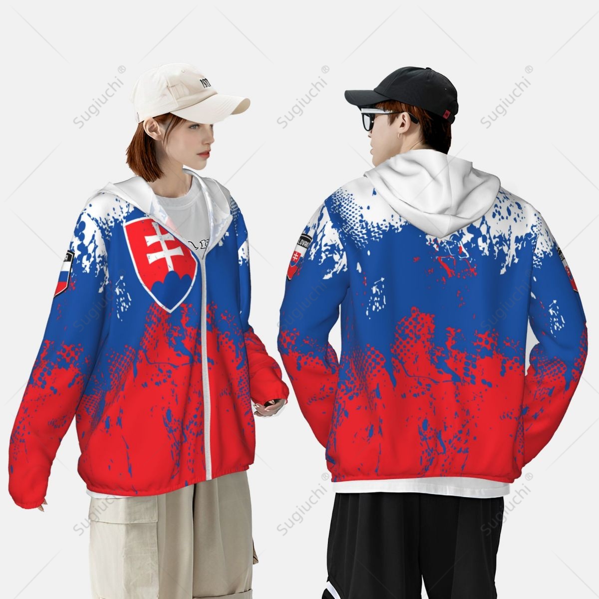 Slovakia Flag Sun Protection H - Fishing Hoodie recensie en prijs