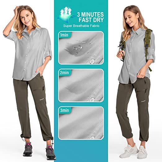 Women's Long Sleeve Sun Protec - Fishing Shirt Uv Protection recensie en prijs