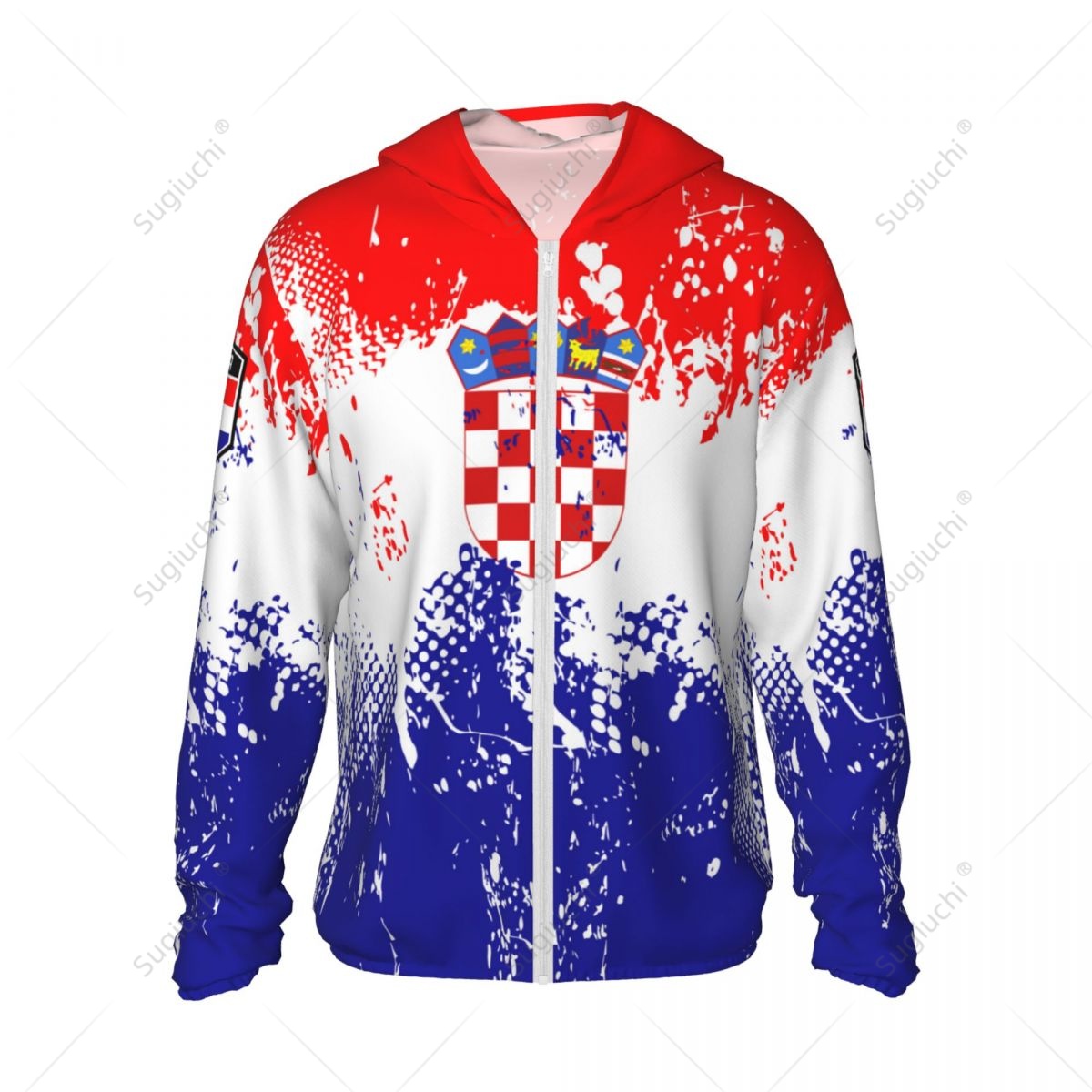 Croatia Flag Sun Protection Ho - Fishing Hoodie recensie en prijs