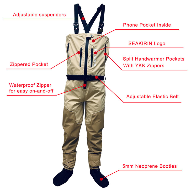Zip-front Breathable Stout Che - Fishing Pants Waterproof recensie en prijs
