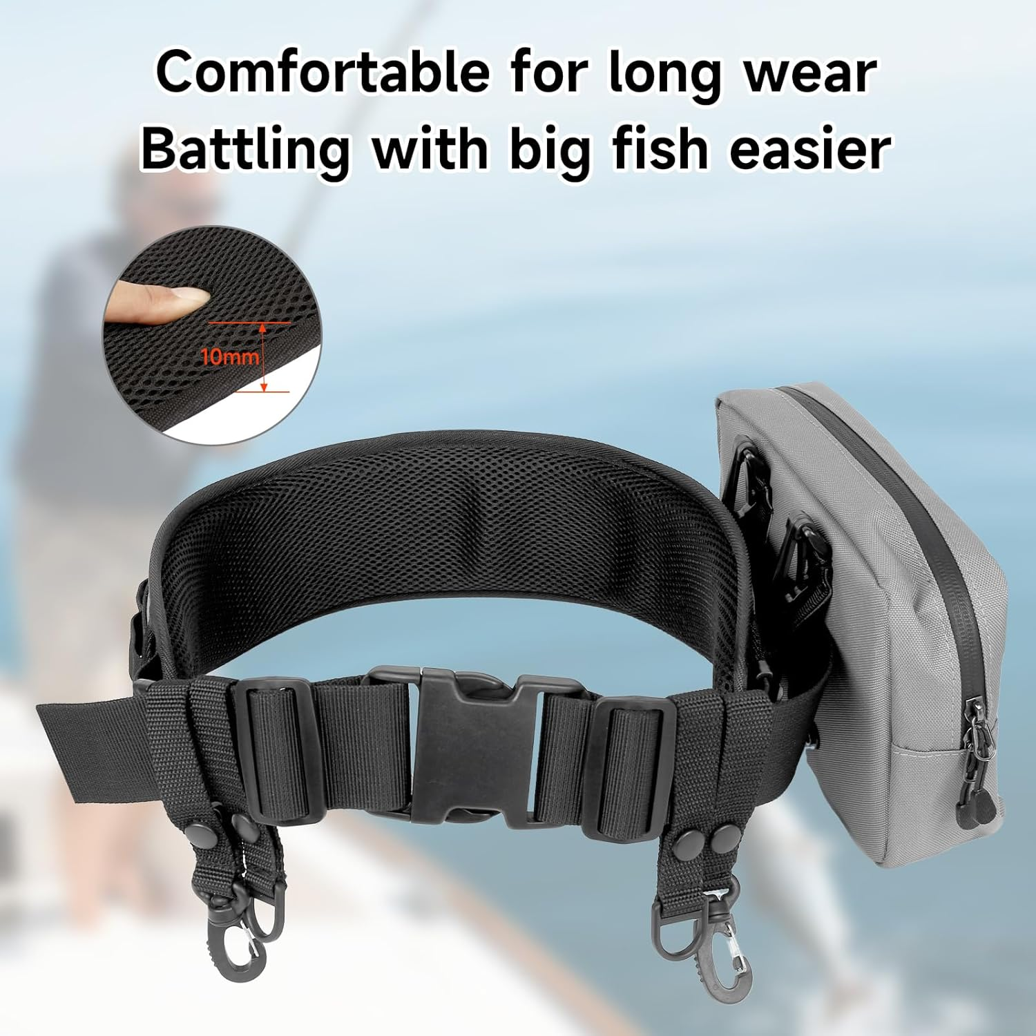 SANLIKE Fishing Belt Rod Holde - Fishing Belt recensie en prijs