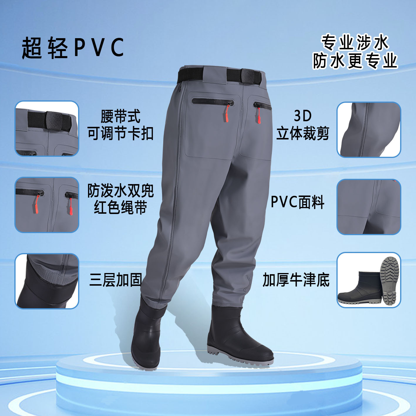 Men's Waterproof Fishing Wadin - Fishing Pants Waterproof recensie en prijs