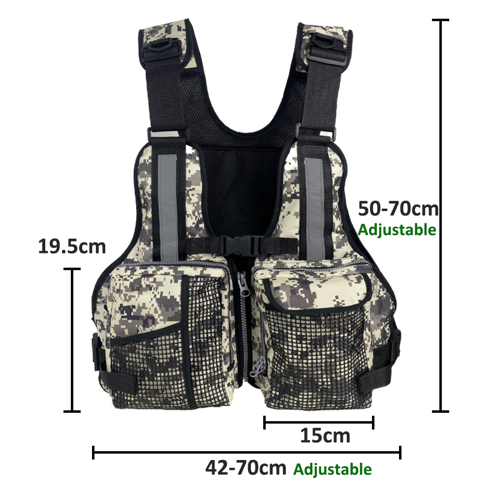 Outdoor Fishing Vest with Mult - Fishing Vest recensie en prijs