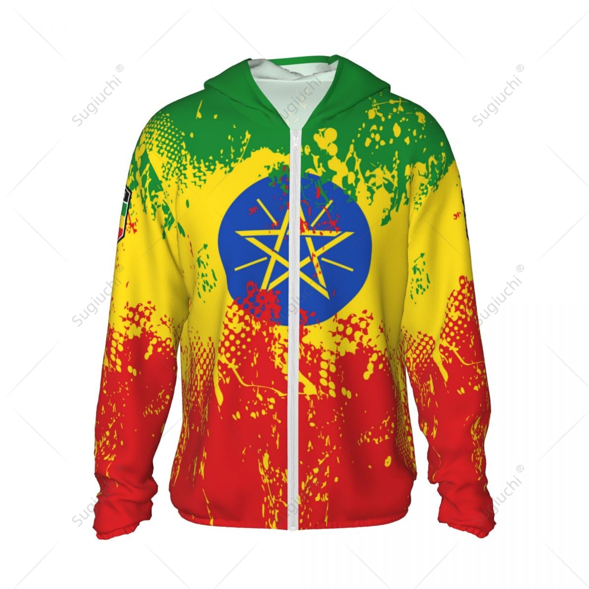 Ethiopia Flag Sun Protection H - Fishing Hoodie recensie en prijs