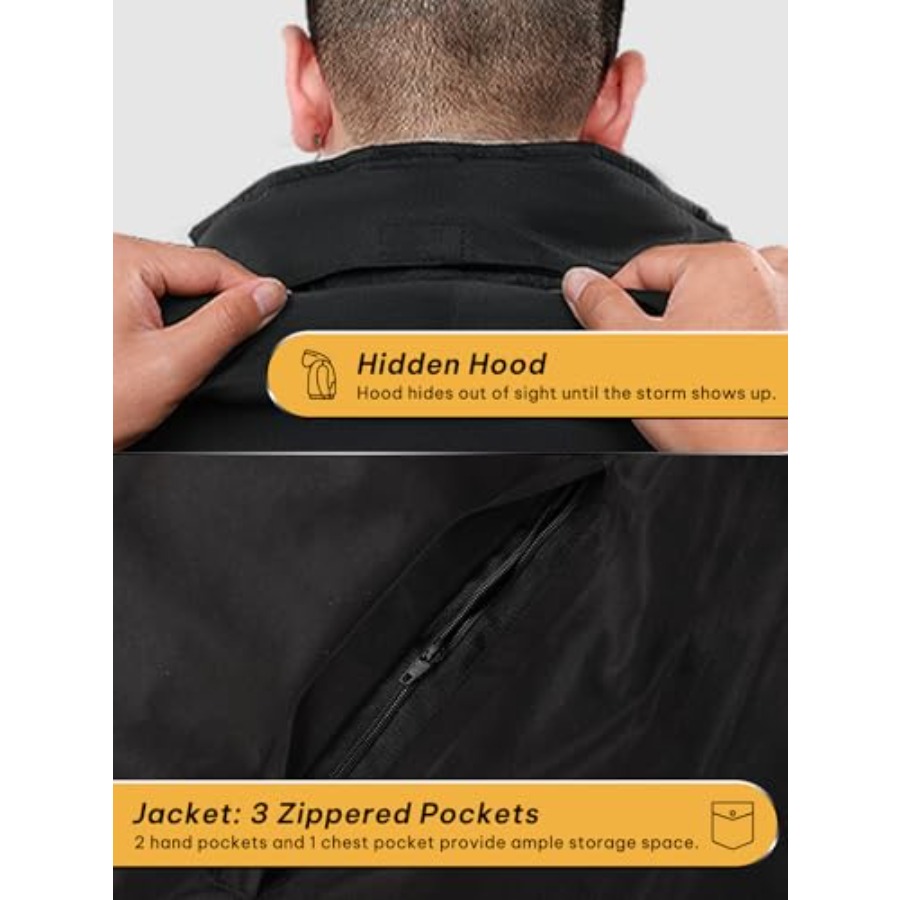 Men's Waterproof Rain Gear 2pc - Fishing Rain Suit recensie en prijs