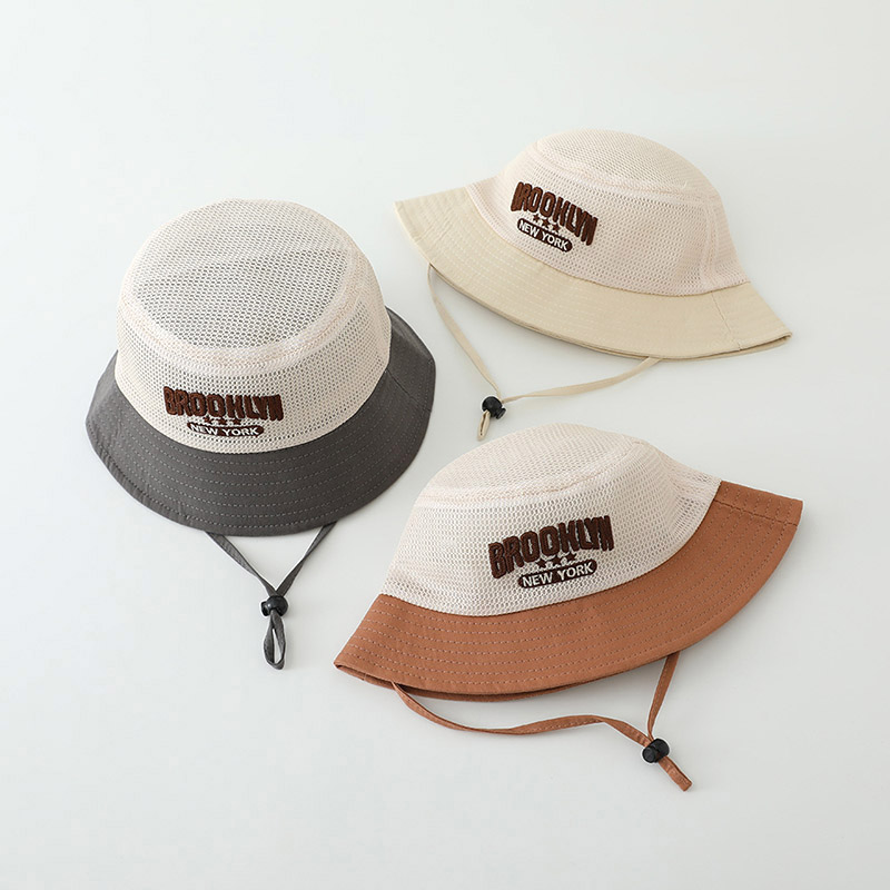 Letter Embroidered Baby Sun Ha - Fishing Hat recensie en prijs