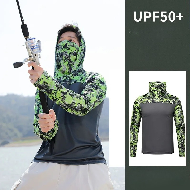 Fishing Shirt Hooded Men Sunsc - Fishing Hoodie recensie en prijs