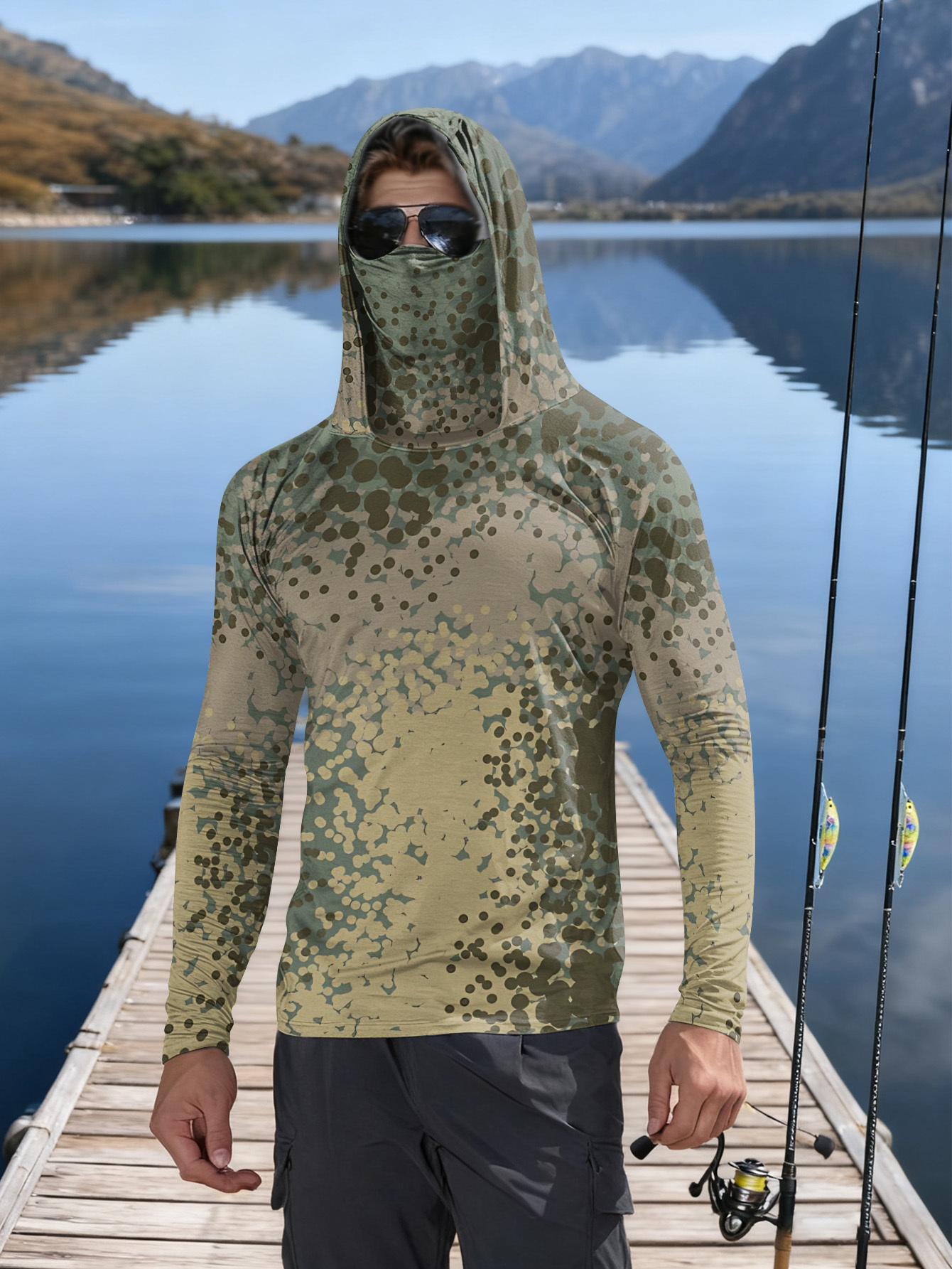 Men's Fishing Hooded Long-Slee - Fishing Hoodie recensie en prijs