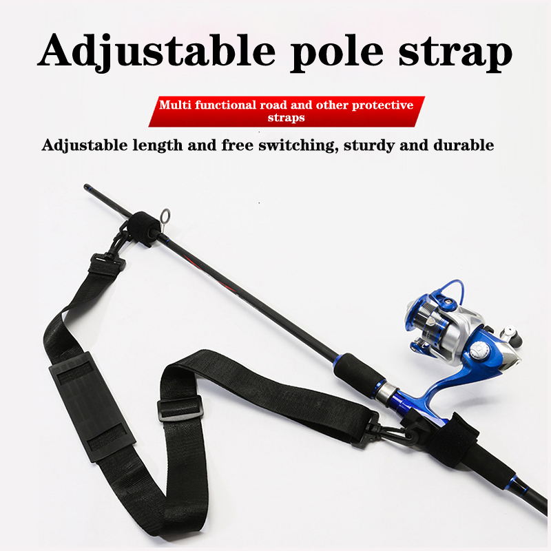 NEW Fishing Rod Carrying Strap - Fishing Belt recensie en prijs