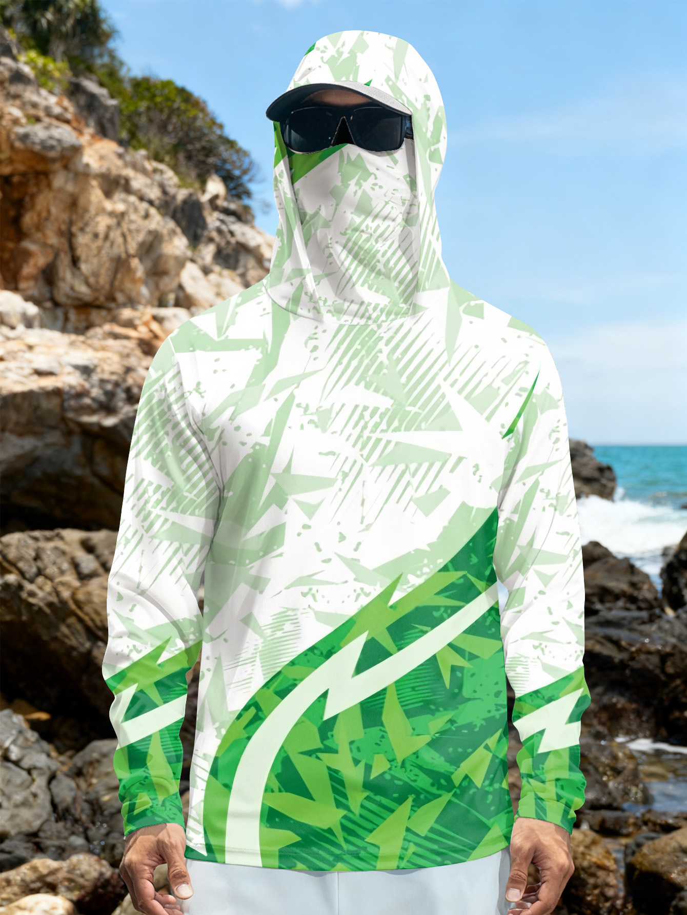 Men's Fishing Hooded Long-Slee - Fishing Hoodie recensie en prijs