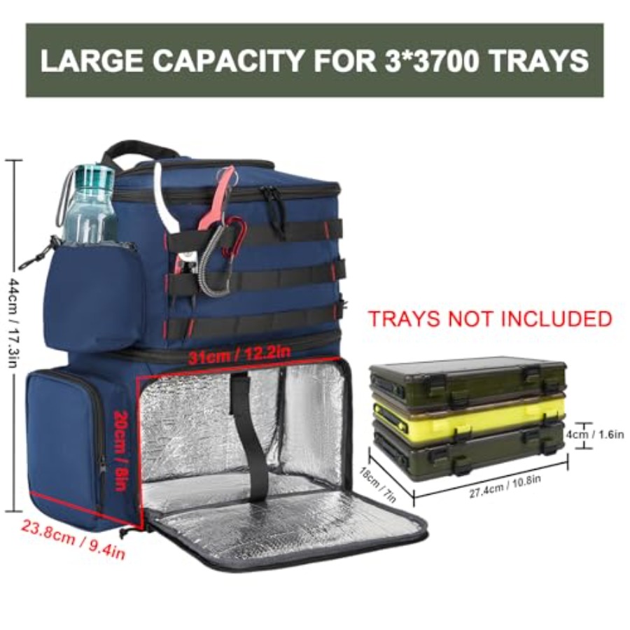 Fishing Backpack, Water Resist - Fishing Backpack recensie en prijs