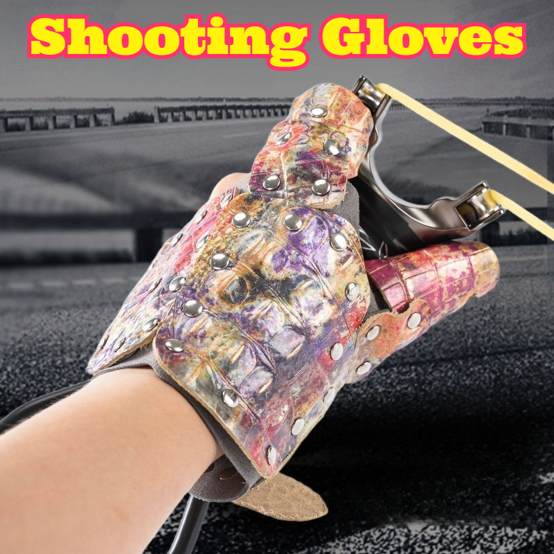 Half Finger Cowhide Gloves Cro - Fishing Gloves recensie en prijs