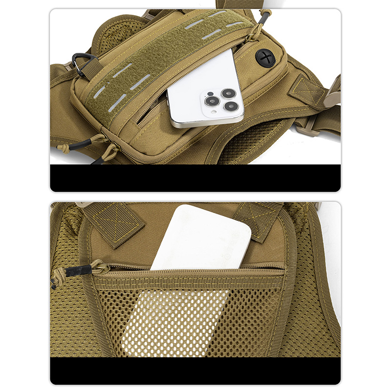 Tactical Front Chest Rig Bag V - Fishing Vest recensie en prijs