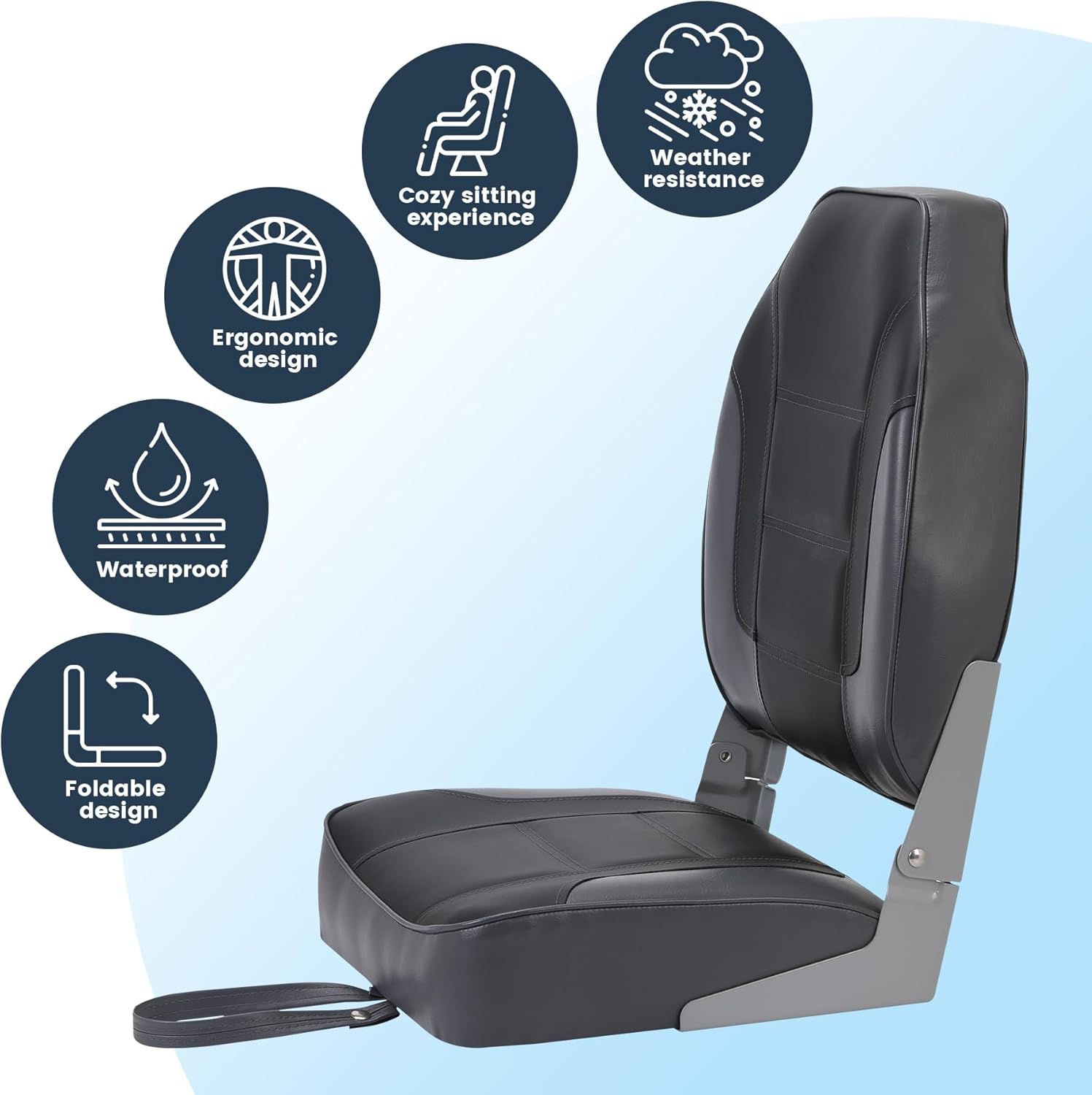 2 Pack Folding Boat Seats, Hig - Fishing Backpack recensie en prijs