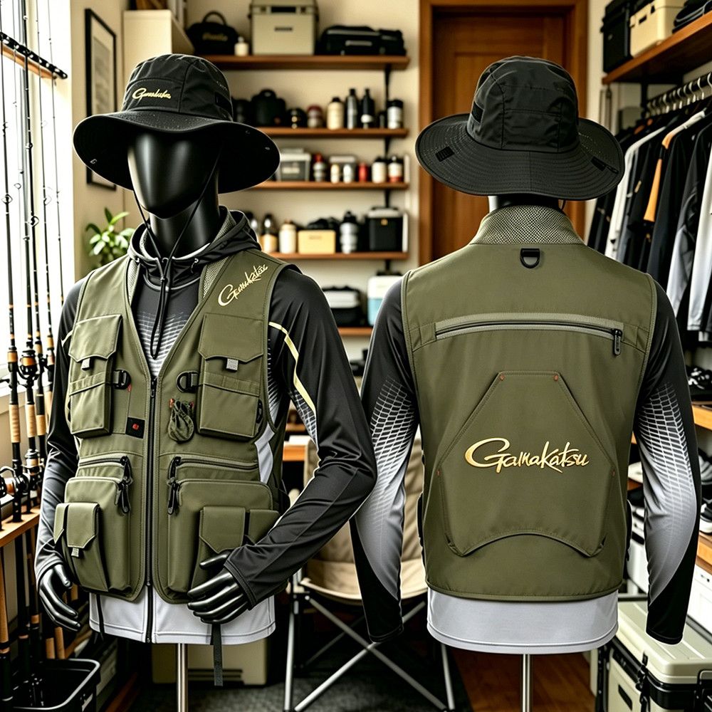 Gamakatsu Men Multi-Pocket Fis - Fishing Vest recensie en prijs
