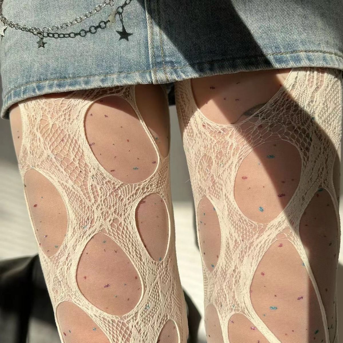 Sexy Punk Women Broken Hole St - Fishing Socks recensie en prijs