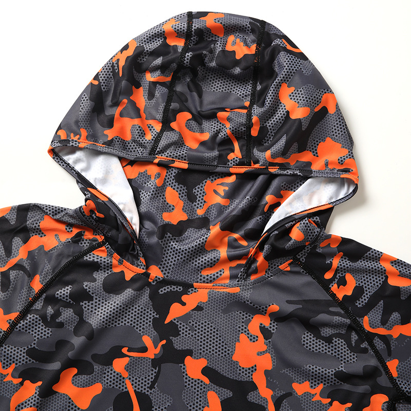 Camouflage Fishing T-shirt wit - Fishing Shirt Uv Protection recensie en prijs