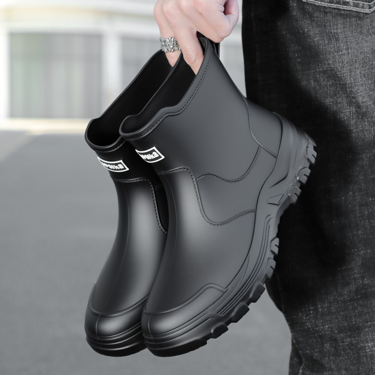 Fashionable new style men's mi - Fishing Boots recensie en prijs