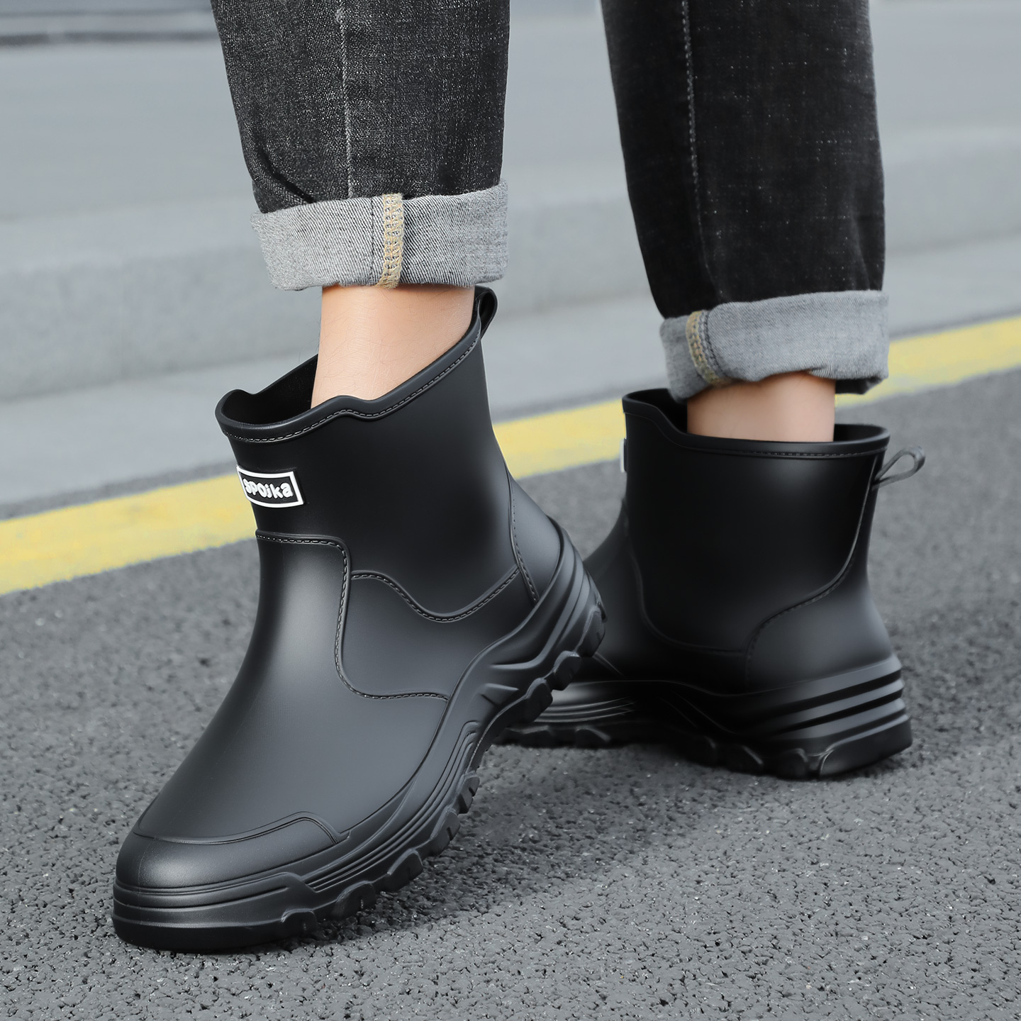 Fashionable new style men's mi - Fishing Boots recensie en prijs