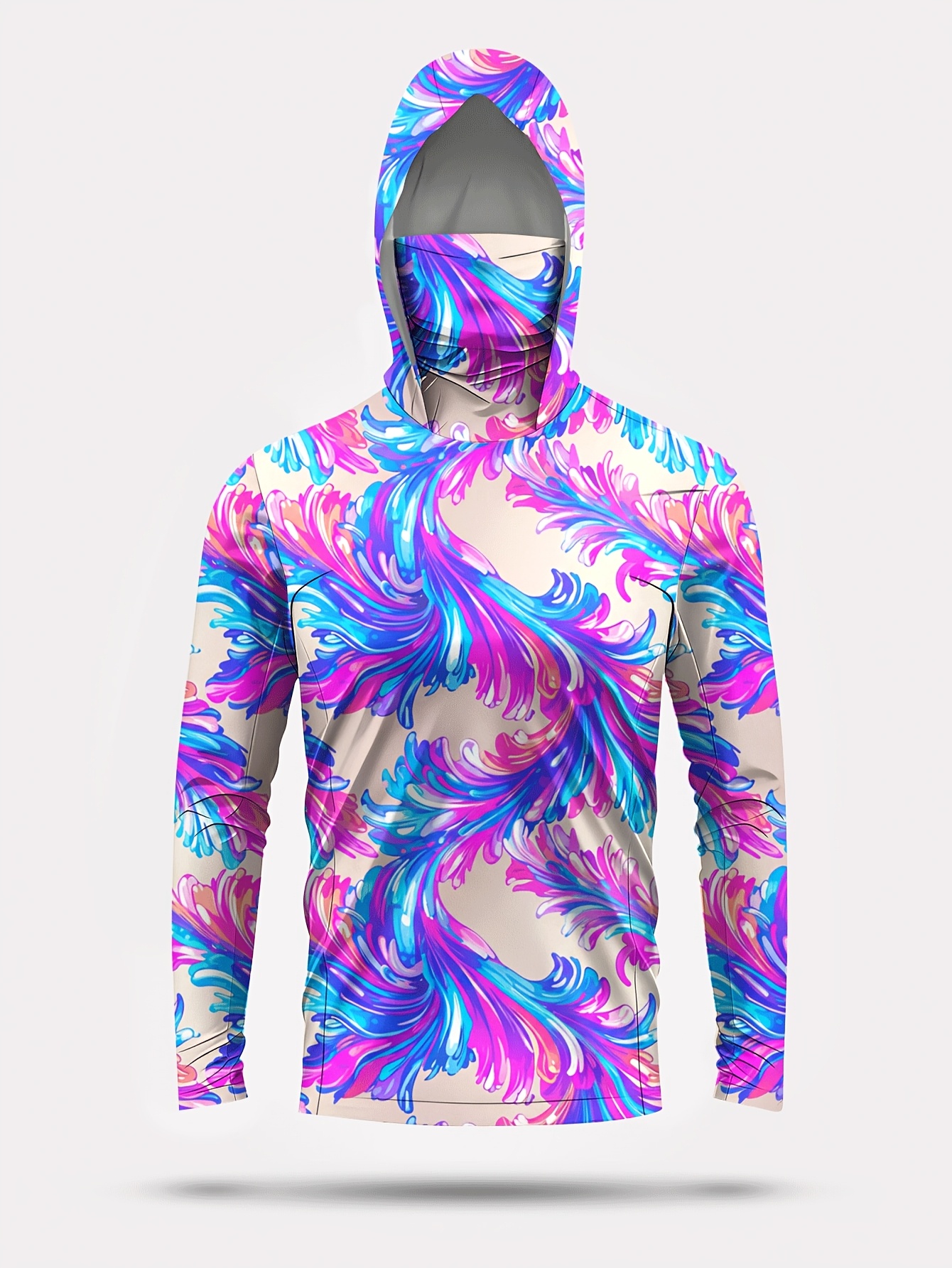 Men Hood Fishing Shirt long sl - Fishing Shirt Uv Protection recensie en prijs