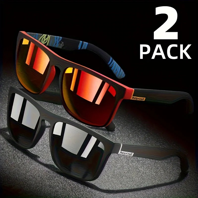1/2pcs Square Sport Sunglasses - Fishing Sunglasses Polarized recensie en prijs