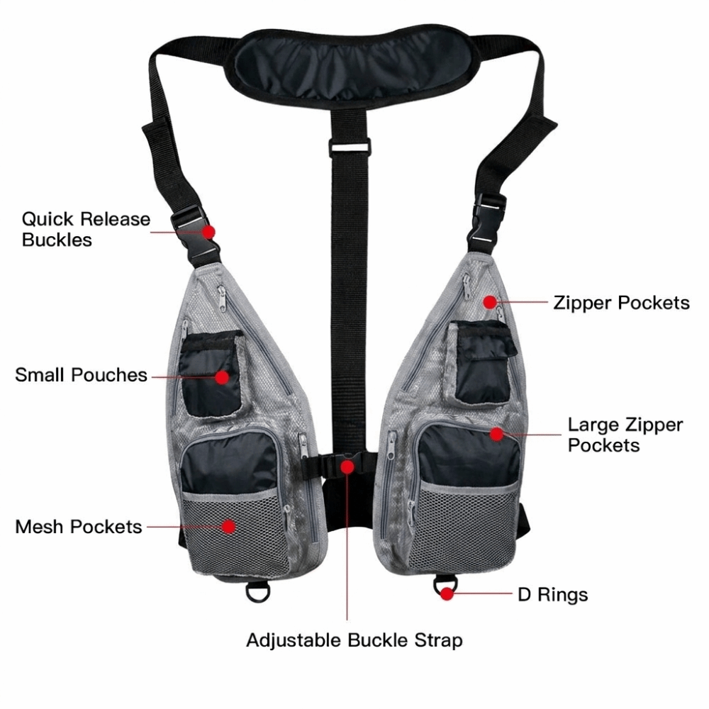 Durable Quick Dry Fishing Vest - Fishing Vest recensie en prijs