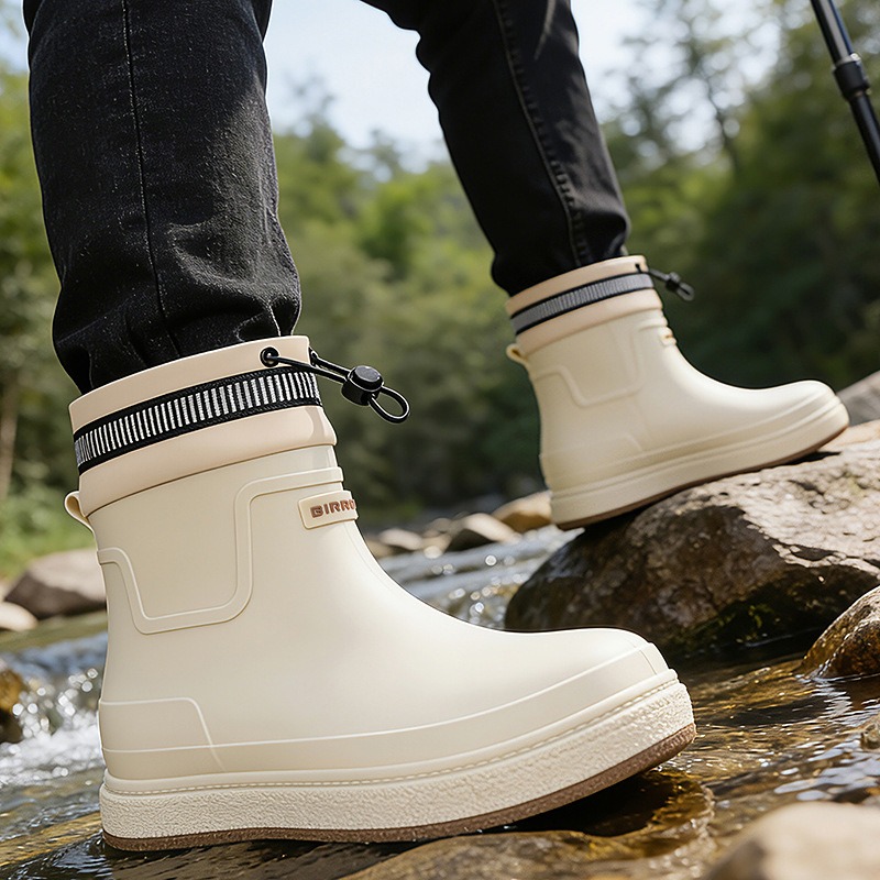 Men Rain Shoes Outdoor Waterpr - Fishing Boots recensie en prijs