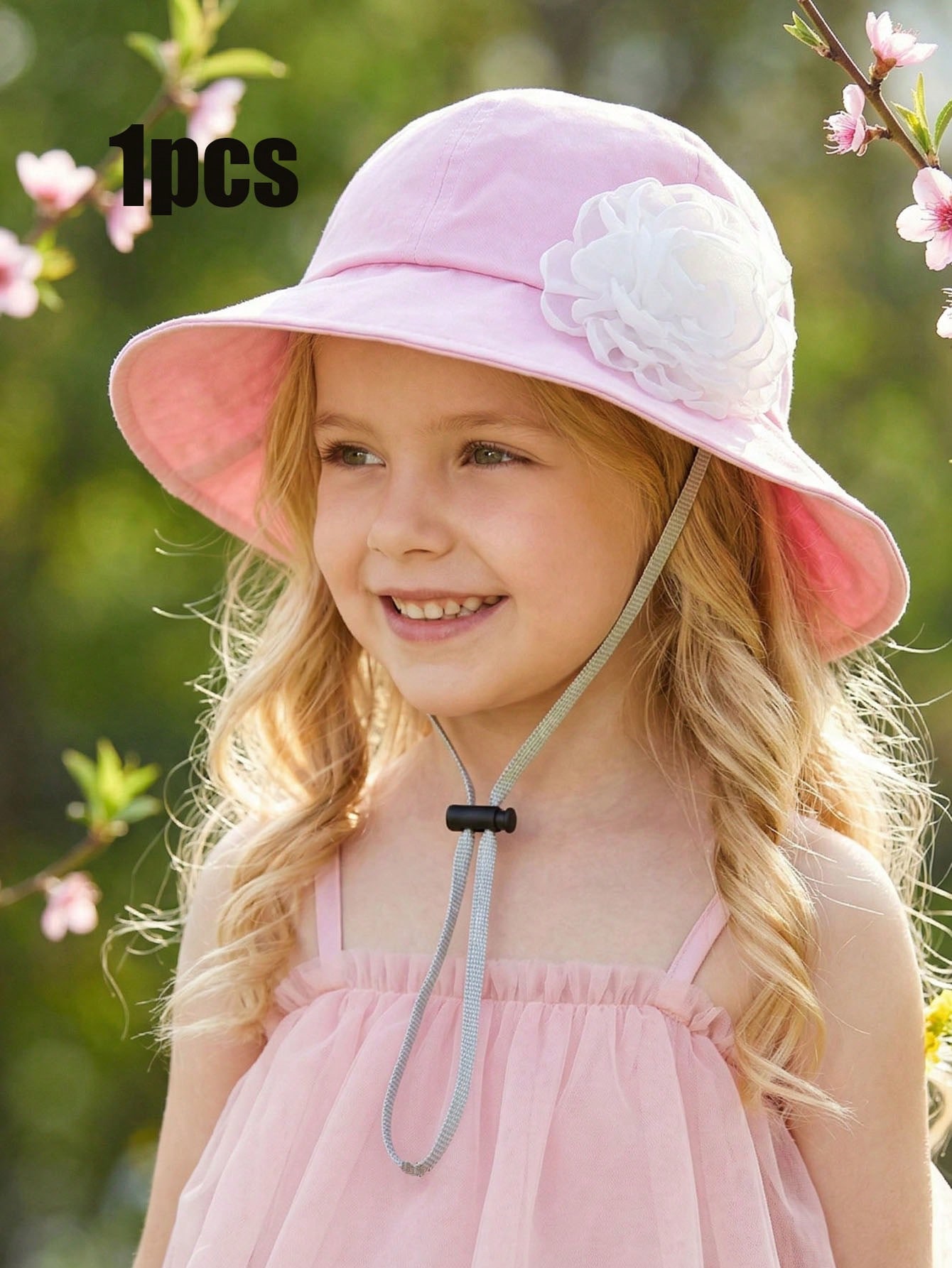 1Pc 3-8Y Girls White Big Flowe - Fishing Hat recensie en prijs