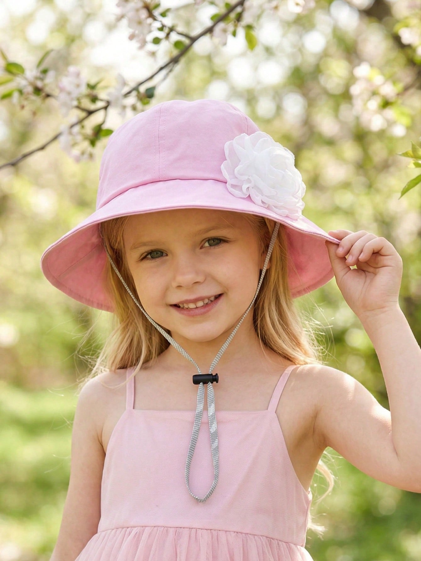 1Pc 3-8Y Girls White Big Flowe - Fishing Hat recensie en prijs