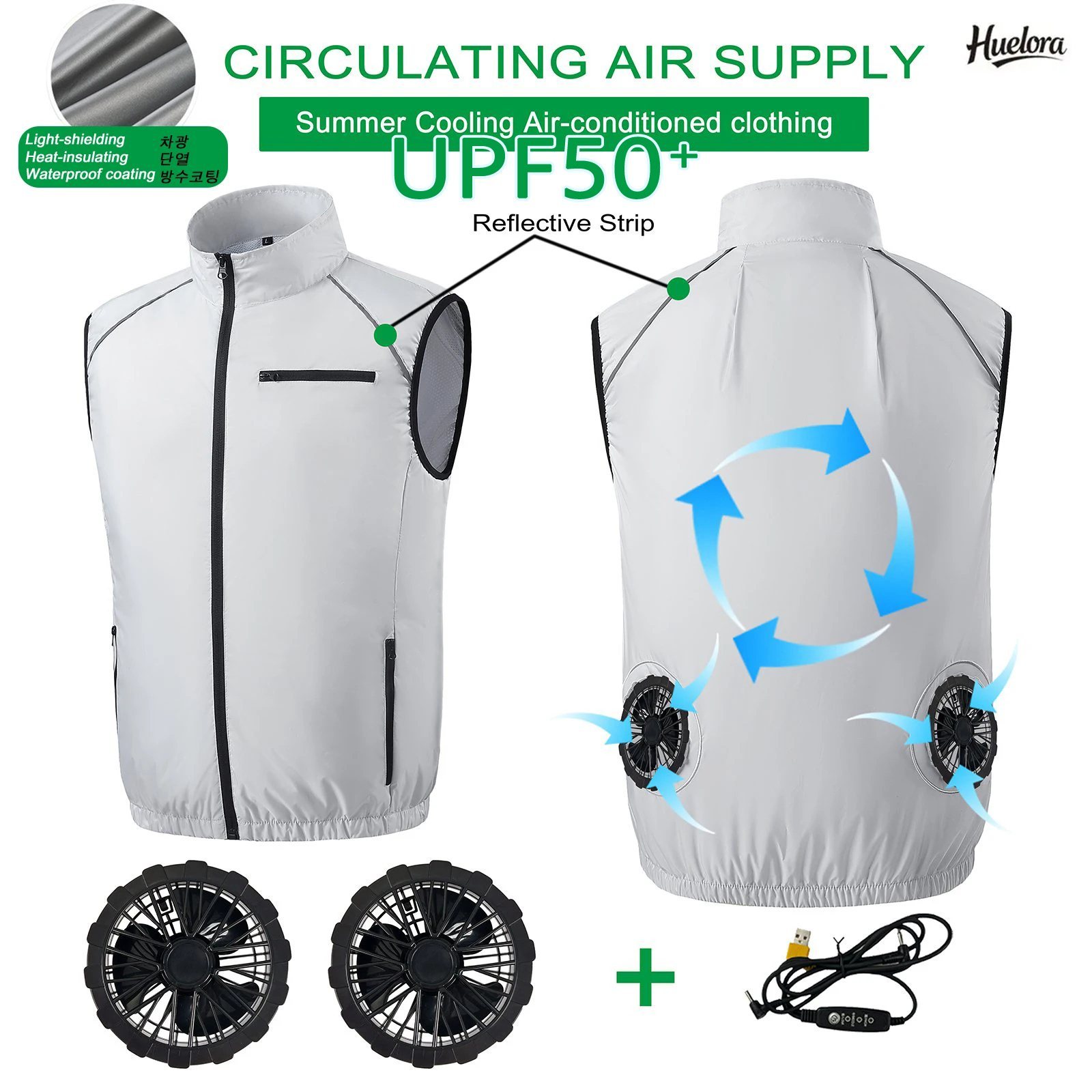 Summer Cool Vest Wearable Refr - Fishing Vest recensie en prijs