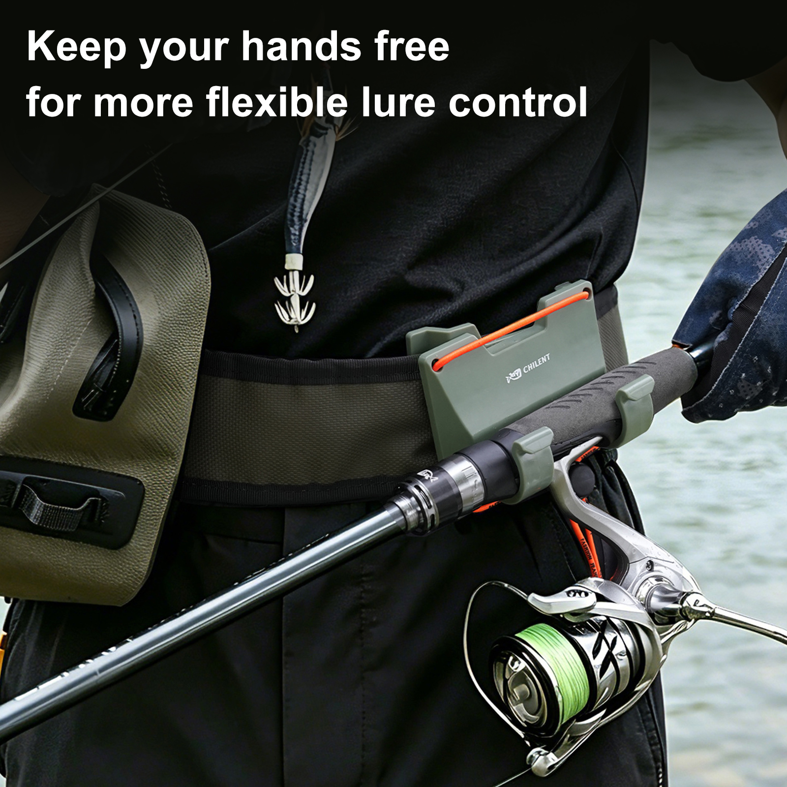 Outdoor Belt Clip Rod Holder H - Fishing Belt recensie en prijs