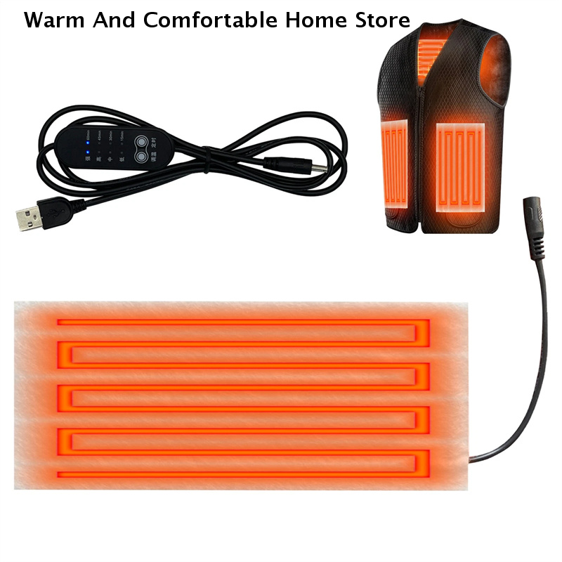 5V USB Warm Paste Pads Fast-He - Fishing Vest recensie en prijs