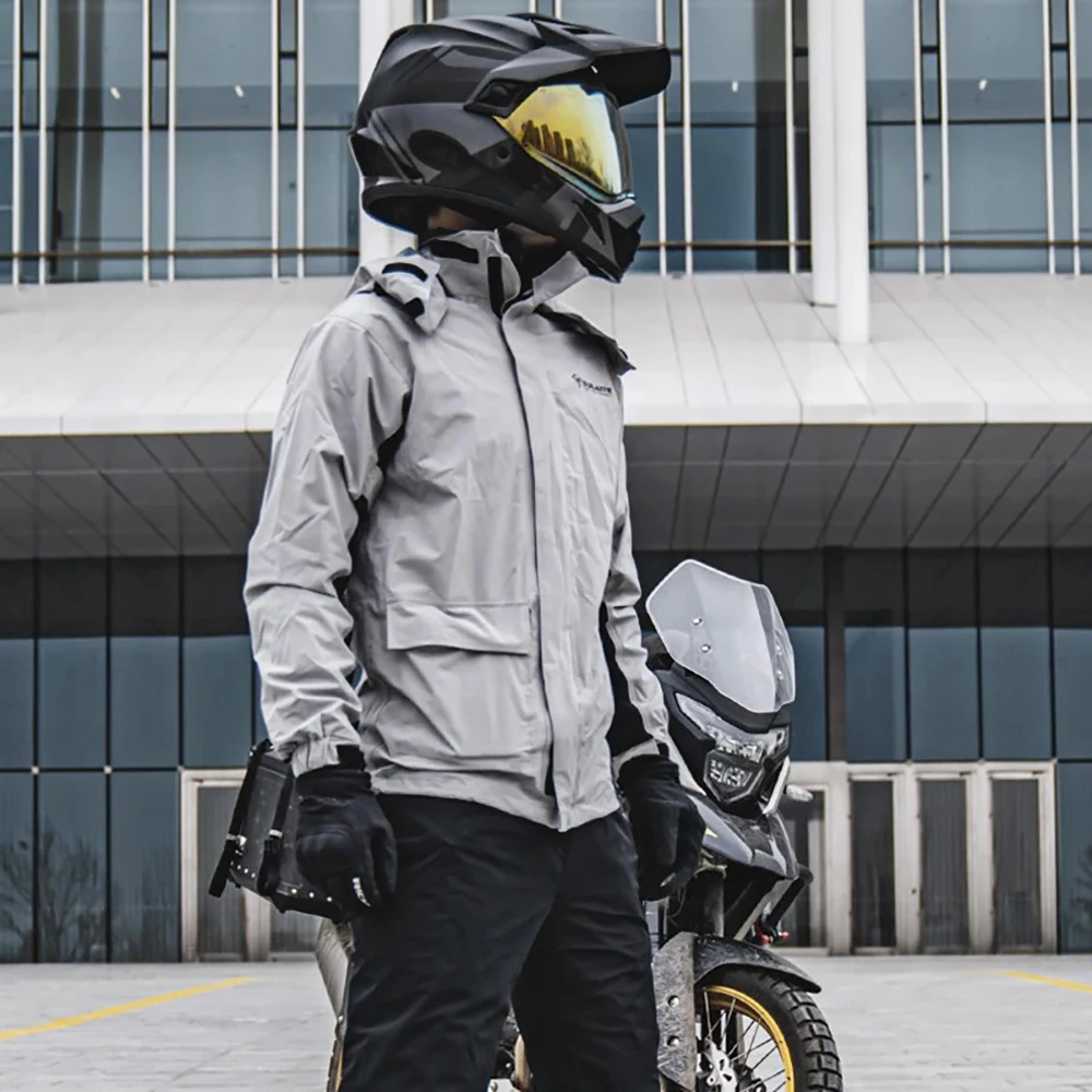 Motorcycle Raincoat Men Women  - Fishing Jacket Waterproof recensie en prijs