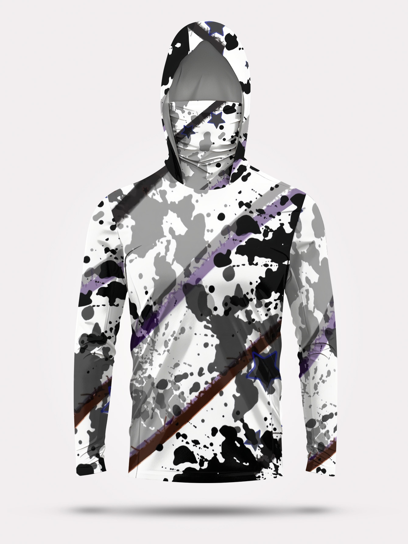 Men Hood Fishing Shirt long sl - Fishing Hoodie recensie en prijs