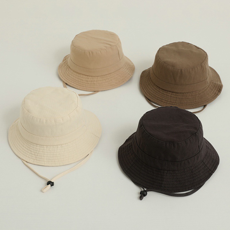 Solid Color Kids Bucket Hat Fa - Fishing Hat recensie en prijs
