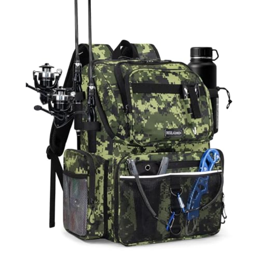 Fishing Backpack with Rod Hold - Fishing Backpack recensie en prijs