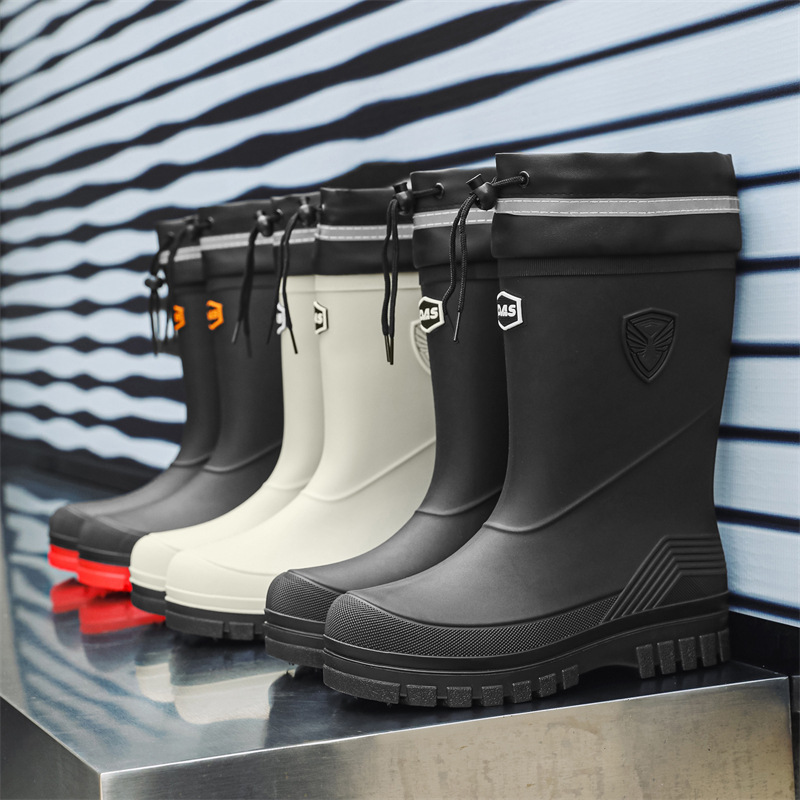 Fashion Men's Rain Boots Mid-C - Fishing Boots recensie en prijs