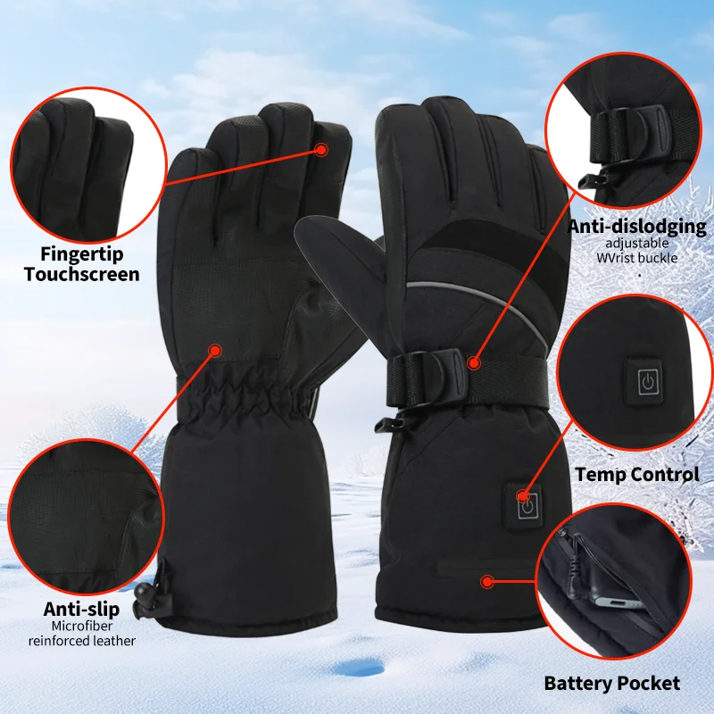 USB Rechargeable Heated Motorc - Fishing Gloves recensie en prijs